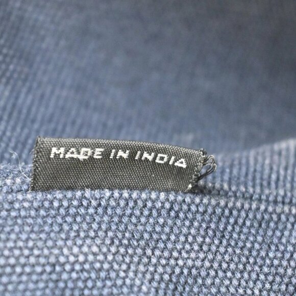 PRADA Logo Canapa 2Way Shoulder Hand Bag Canvas Leather Blue GHW 86KA843 - Picture 15 of 15